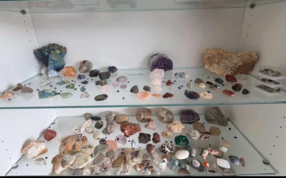 Diverse collectie mineralen en halfedelstenen, Ophalen of Verzenden, Mineraal