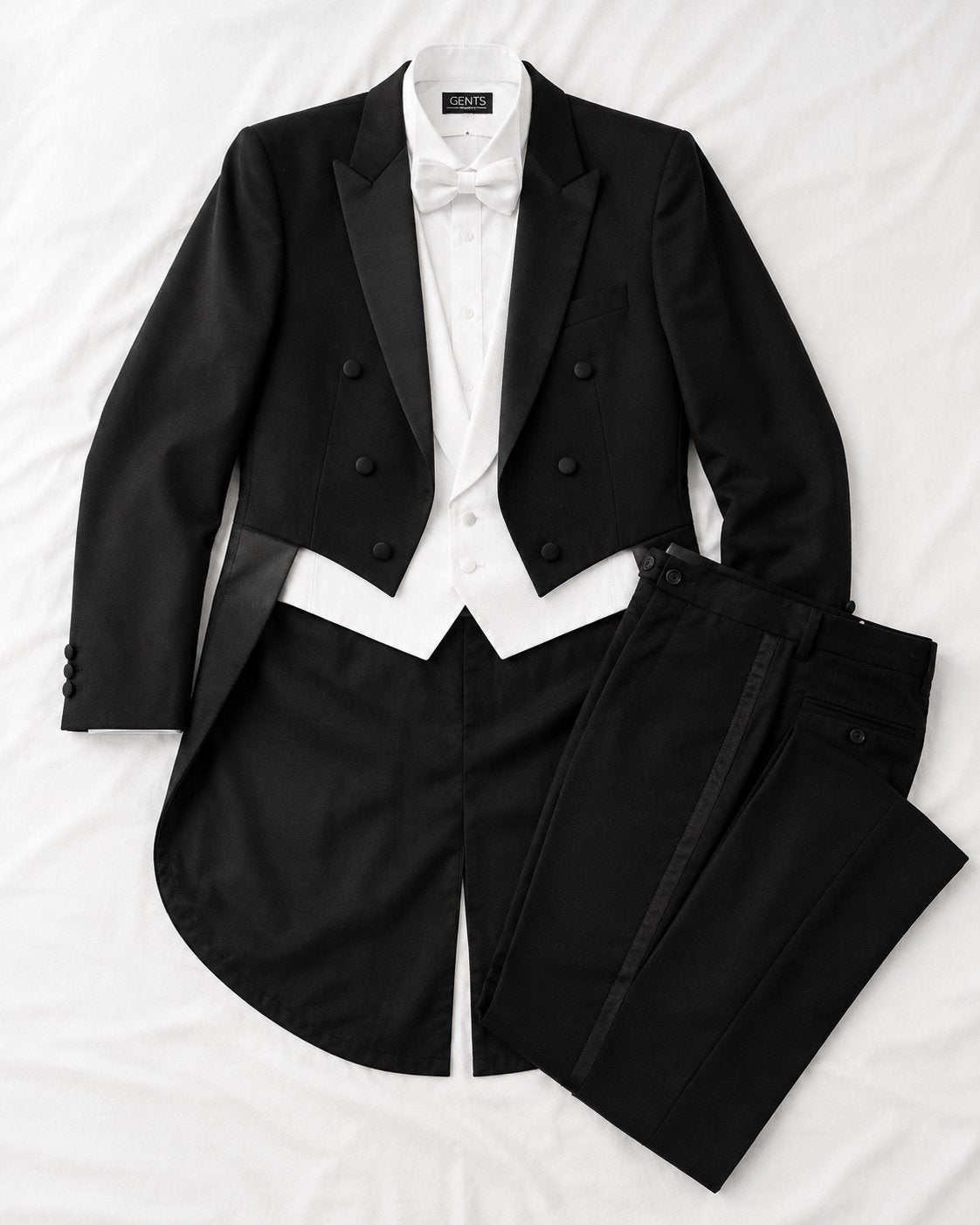 Gents rokkostuum - compleet met vest, Ophalen, Zo goed als nieuw, Overige maten, Zwart