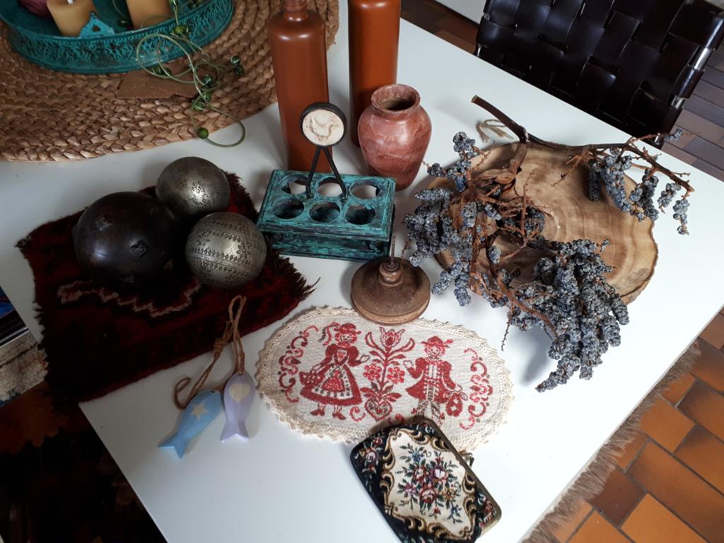 Lot sobere landelijke brocante spulletjes alles voor 1 prijs, Antiek en Kunst, Ophalen of Verzenden