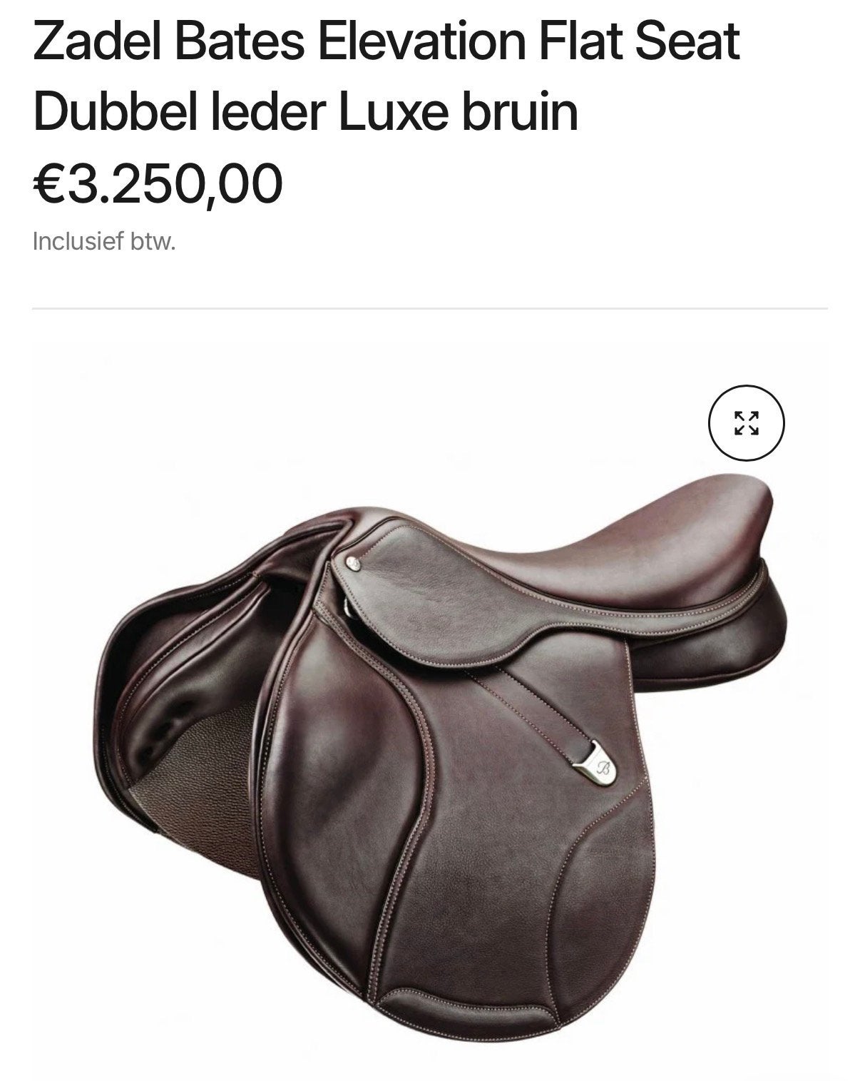 Zgan Bates Elevation flat seat zadel, L (17.5 inch), Bates, Inclusief zadelhoes, Ophalen of Verzenden