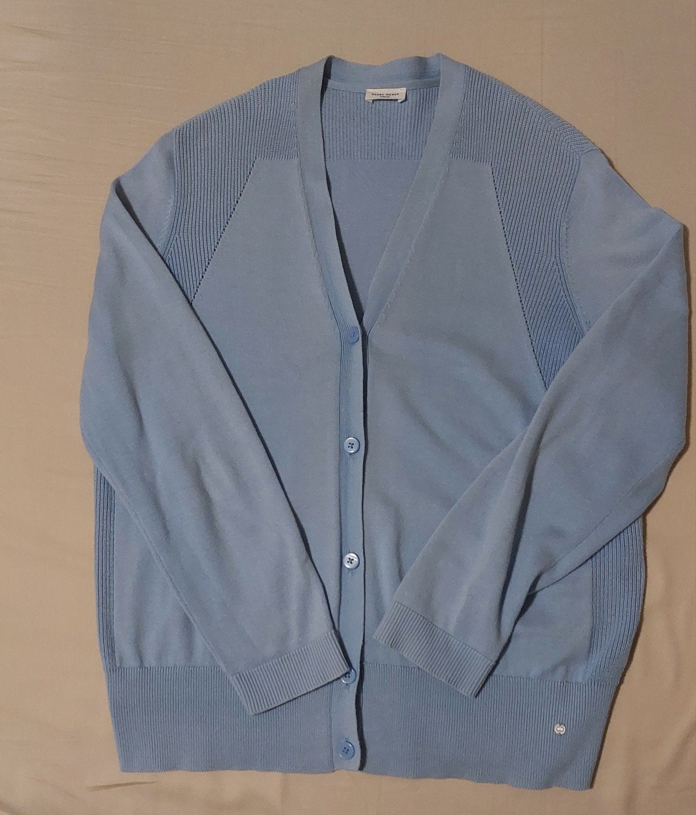 Gerry Webers lichtblauw vest met knoopjes., Blauw, Maat 42/44 (L), Ophalen of Verzenden, Zo goed als nieuw