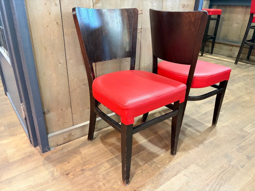 (24x) Dinerstoel met gebogen houten rugleuning, Antiek en Kunst, Antiek | Meubels | Stoelen en Banken, Ophalen