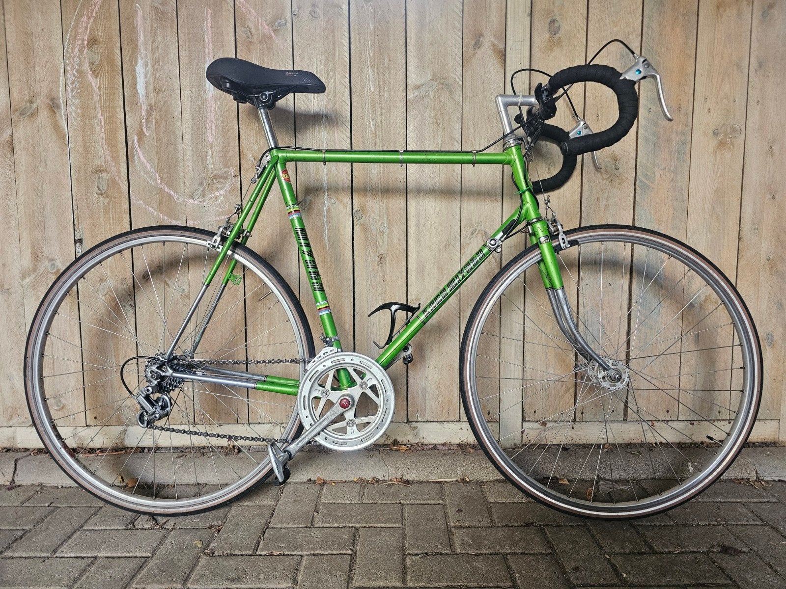 1980 vintage Koga Miyata racefiets, Ophalen, 28 inch, Gebruikt, Velgrem