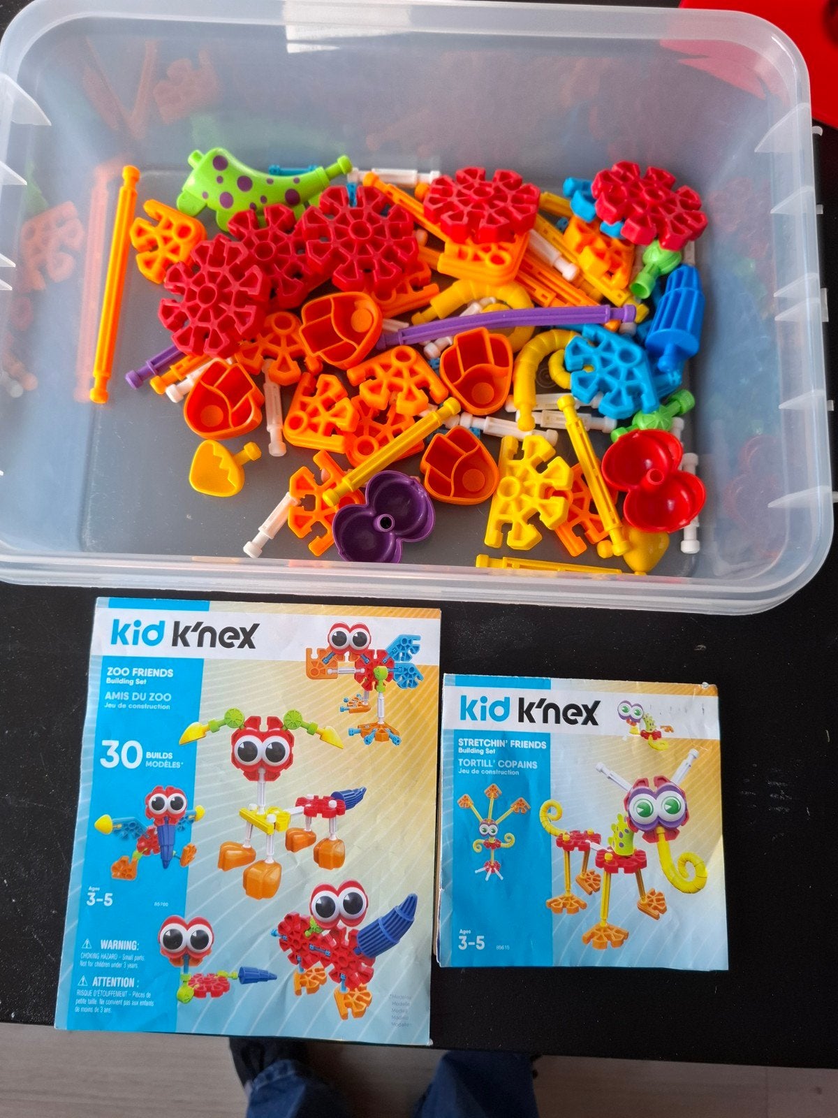 mega knex, Ophalen, K'nex