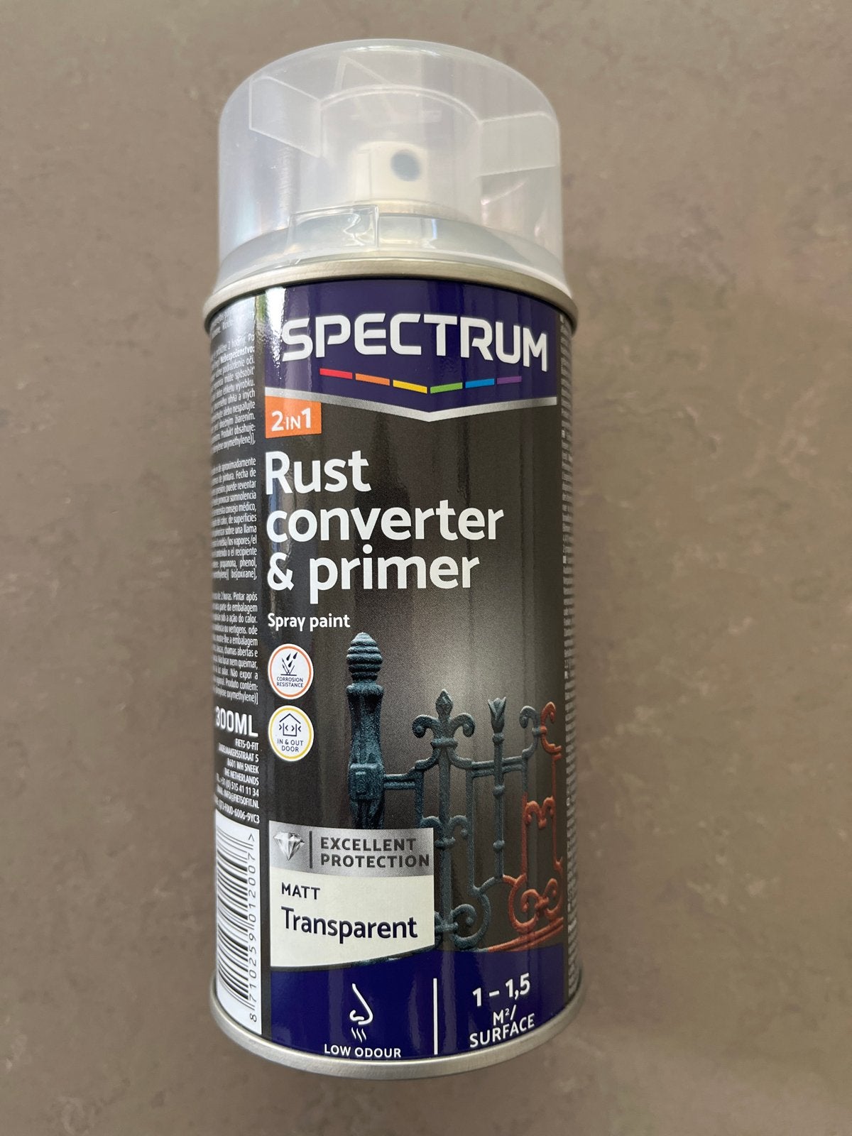 Spectrum 2-in-1 Roestomvormer & Primer Spray, Overige kleuren, Nieuw, Ophalen of Verzenden, Verf