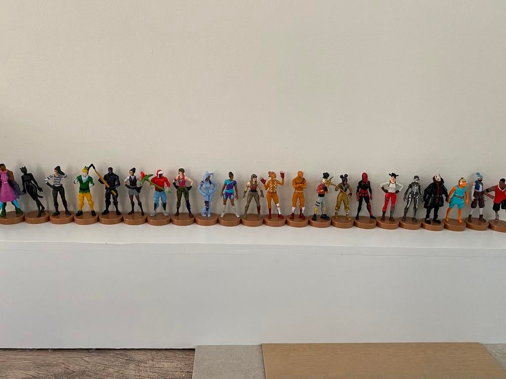 Fortnite poppetjes 22 stuks, Ophalen of Verzenden, Zo goed als nieuw