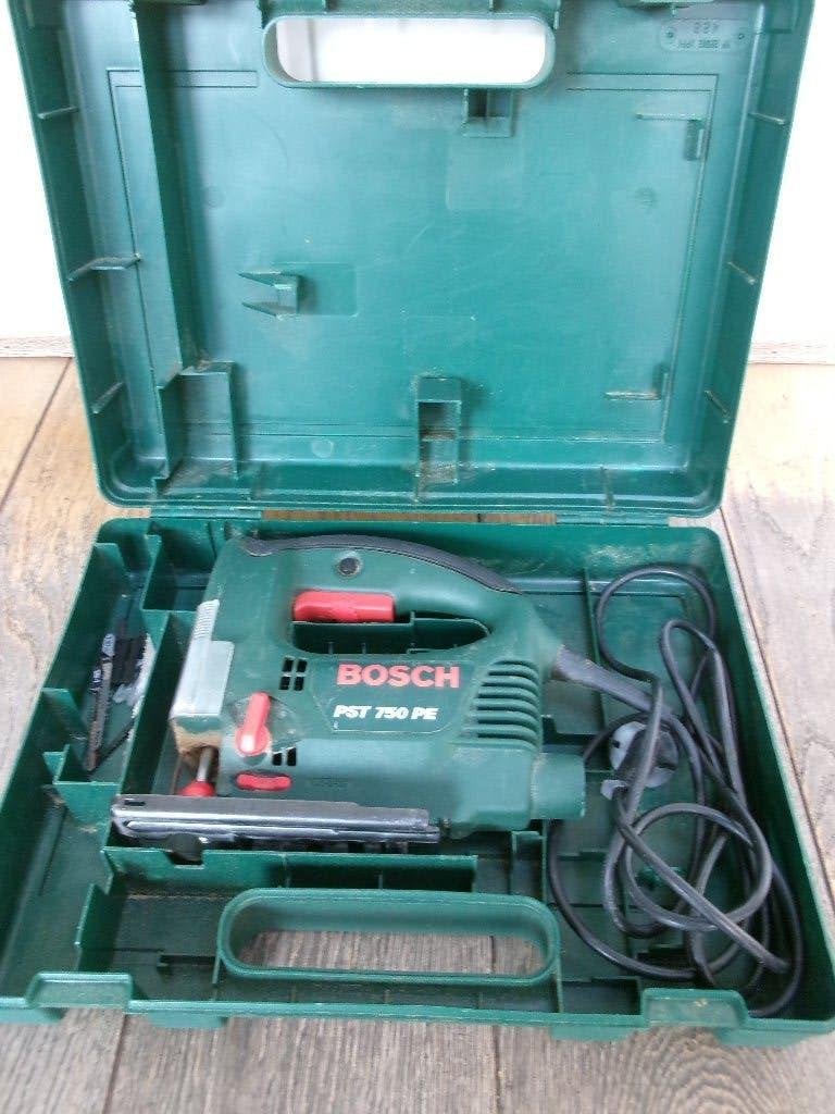 Decoupeerzaag Bosch PST 750, Gebruikt, Decoupeerzaag, 600 tot 1200 watt, Ophalen of Verzenden