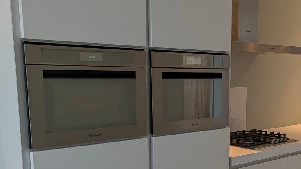 Bauknecht combi-stoomoven, magnetron, kooktoestel, afzuigkap, Ophalen, Gebruikt, 50 tot 100 cm, Minder dan 100 cm