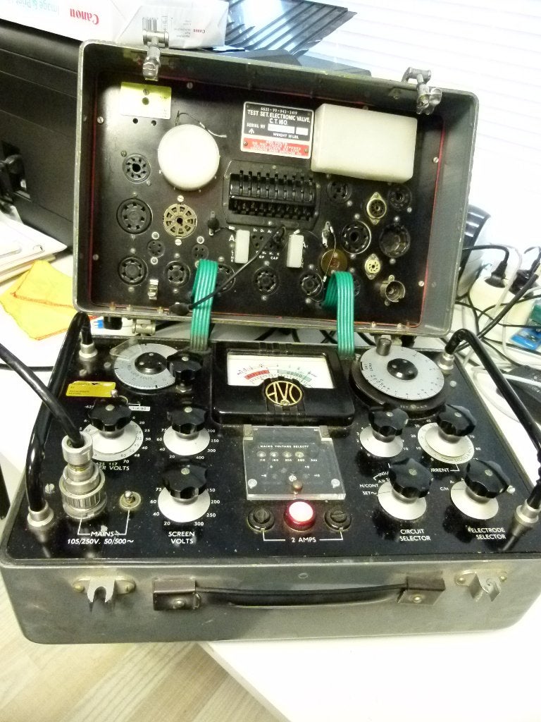 AVO CT-160 Buizentester buizen tester met origineel handboek, Ophalen, Toebehoren