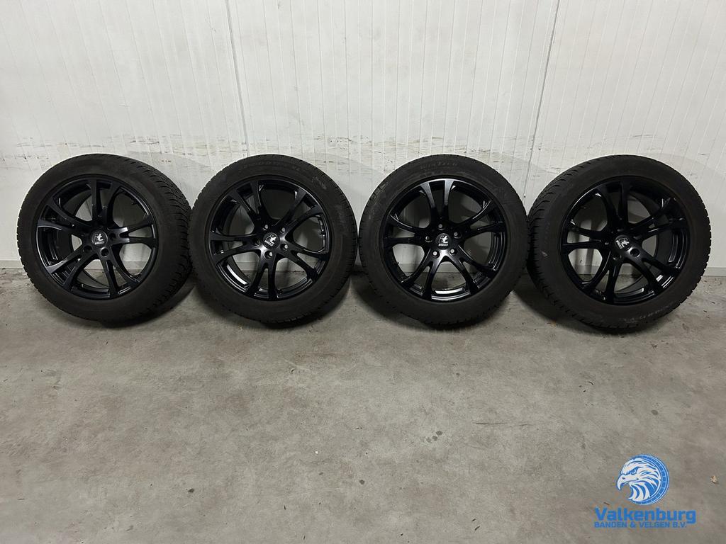 8-9mm! Opel Insignia B Zafira Tourer 17 inch zwarte velgen 5, Auto-onderdelen, Banden en Velgen, Gebruikt, -, -, Banden en Velgen