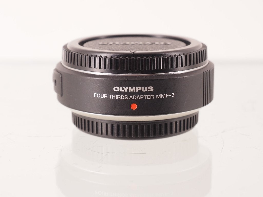 OM-SYSTEM / OLYMPUS MMF-3 adapter Fourthirds microfourthirds, Gebruikt, Micro Four Thirds, Olympus, Ophalen of Verzenden