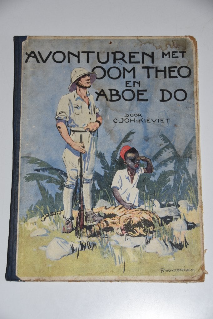Avonturen met Oom Theo en Aboe Do - Kieviet 1926, Antiek en Kunst, Antiek | Boeken en Bijbels, Verzenden