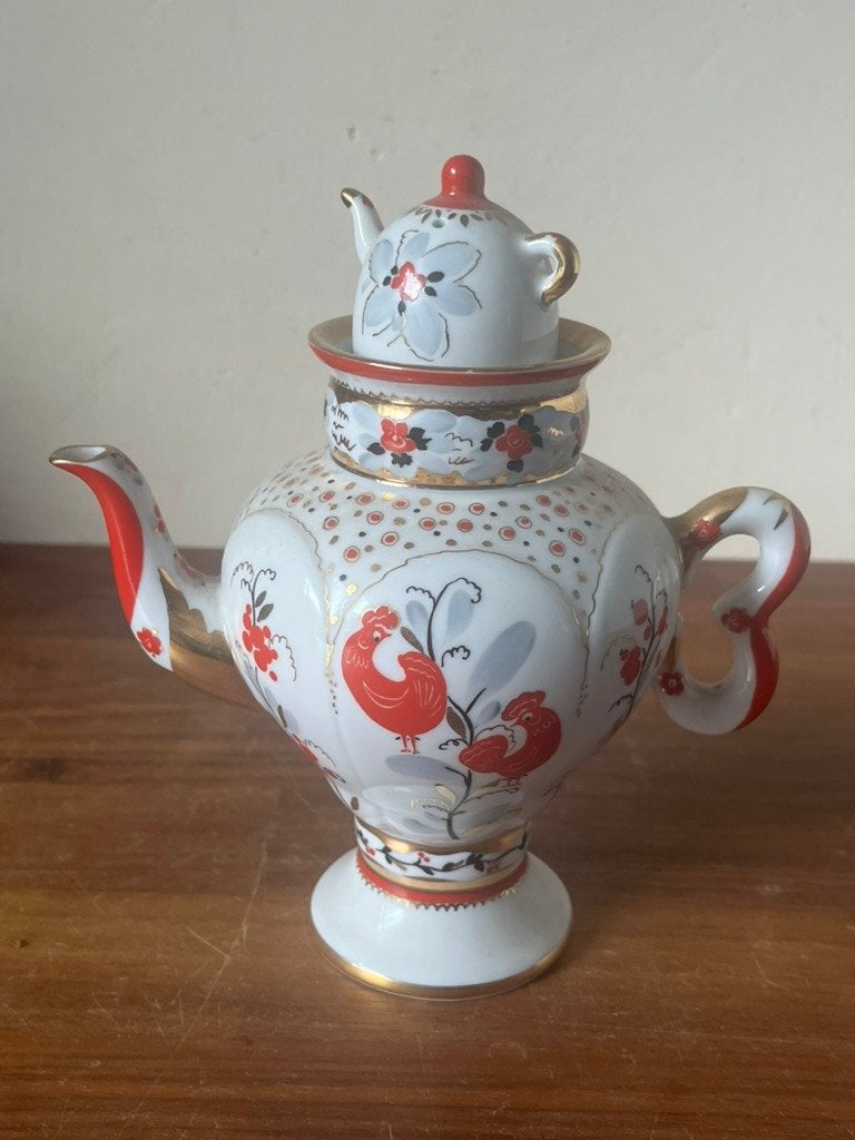 Lomonosov LFZ Russische theepot, Ophalen of Verzenden