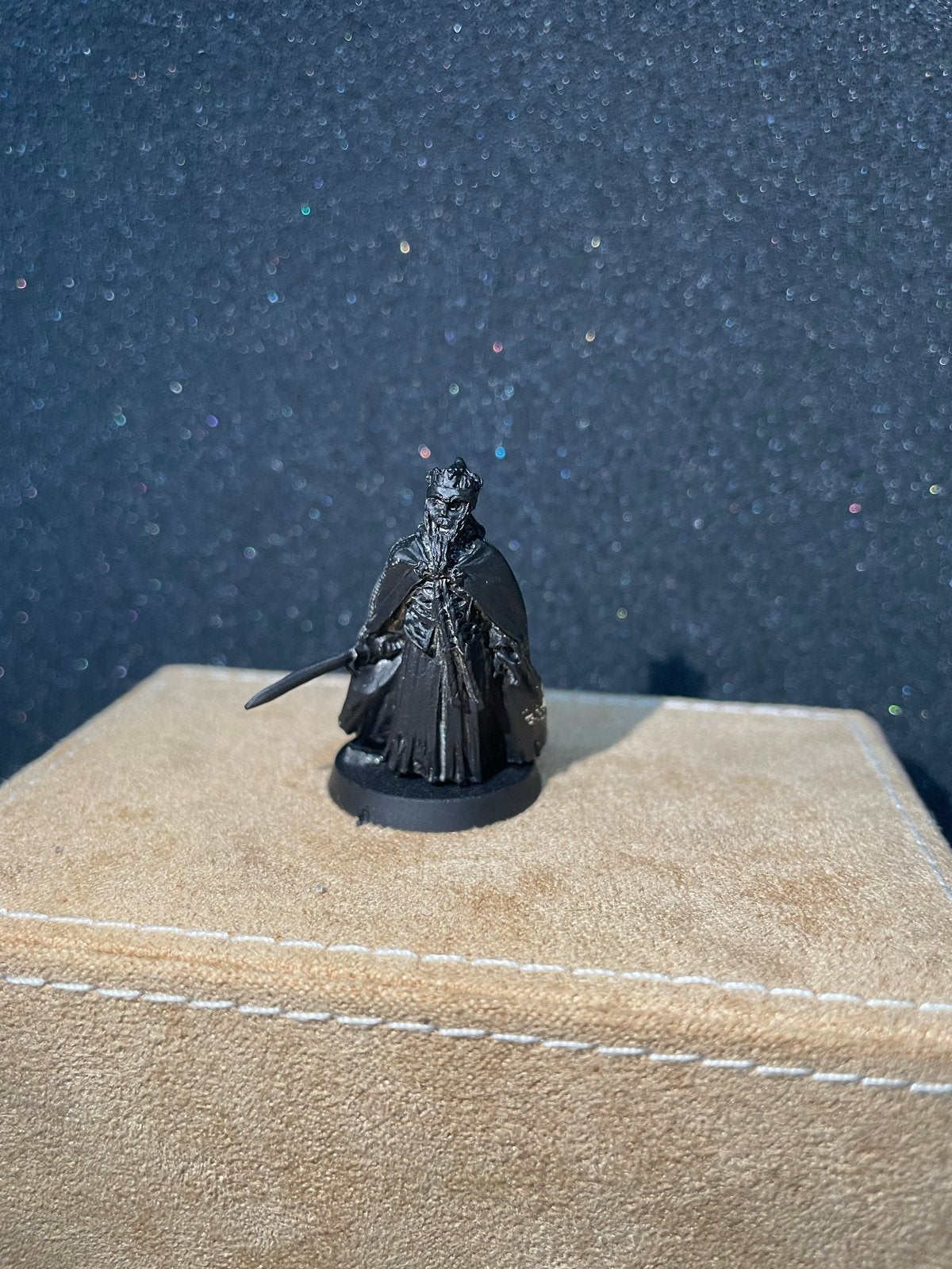 Games Workshop LOTR – King of the Dead – Metalen Miniatuur, Hobby en Vrije tijd, Gebruikt, Figuurtje(s), Geverfd, Lord of the Rings