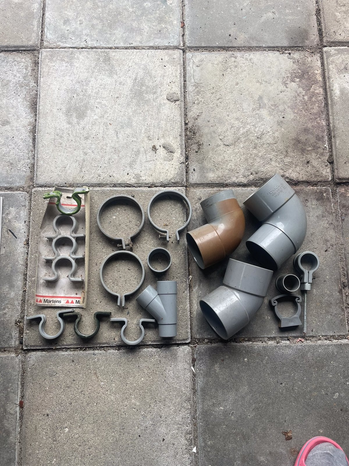 PVC Verbindingsstukken voor plastic Buizen + Ophangmateriaal, Ophalen, Pvc, Minder dan 20 mm, Overige typen