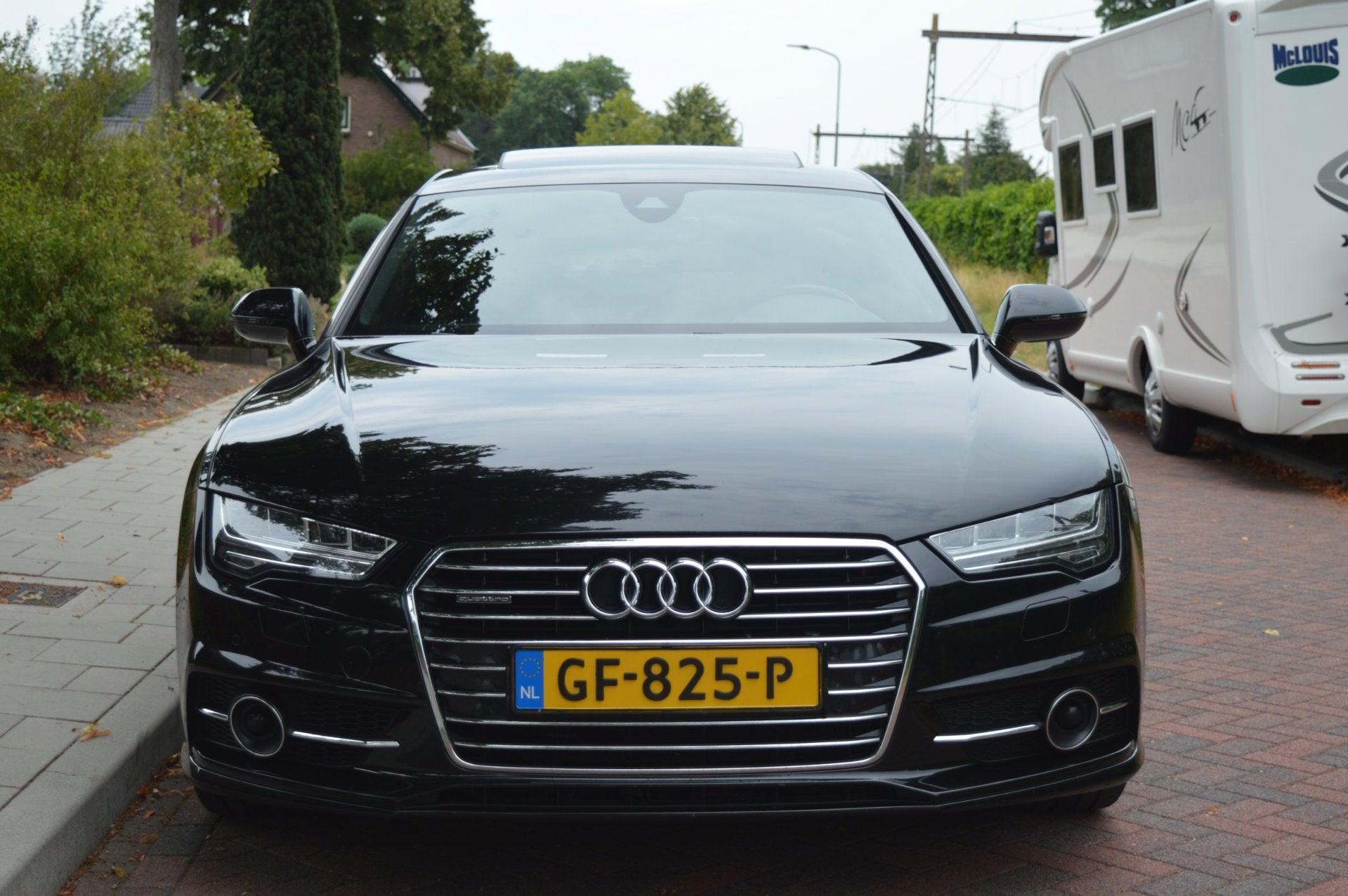 Audi A7 Sportback 3.0 TFSI quattro Pro Line S Org NL/NAP/sch, Auto's, Gebruikt, 2995 cc, 4 stoelen, Zwart