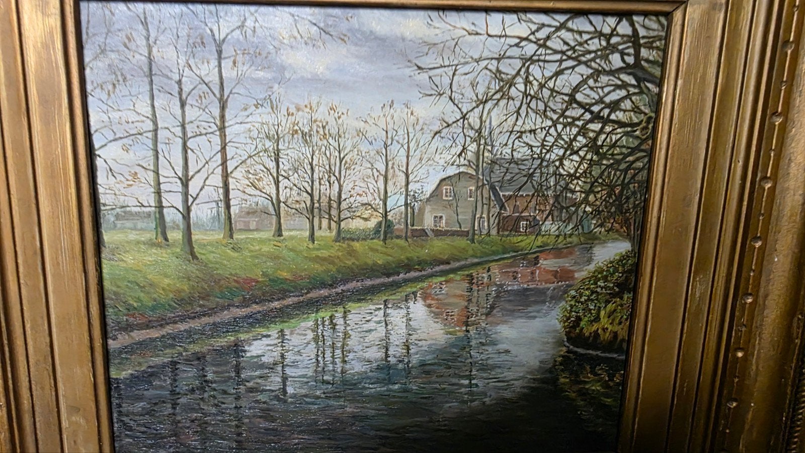 Antiek schilderij, Ophalen