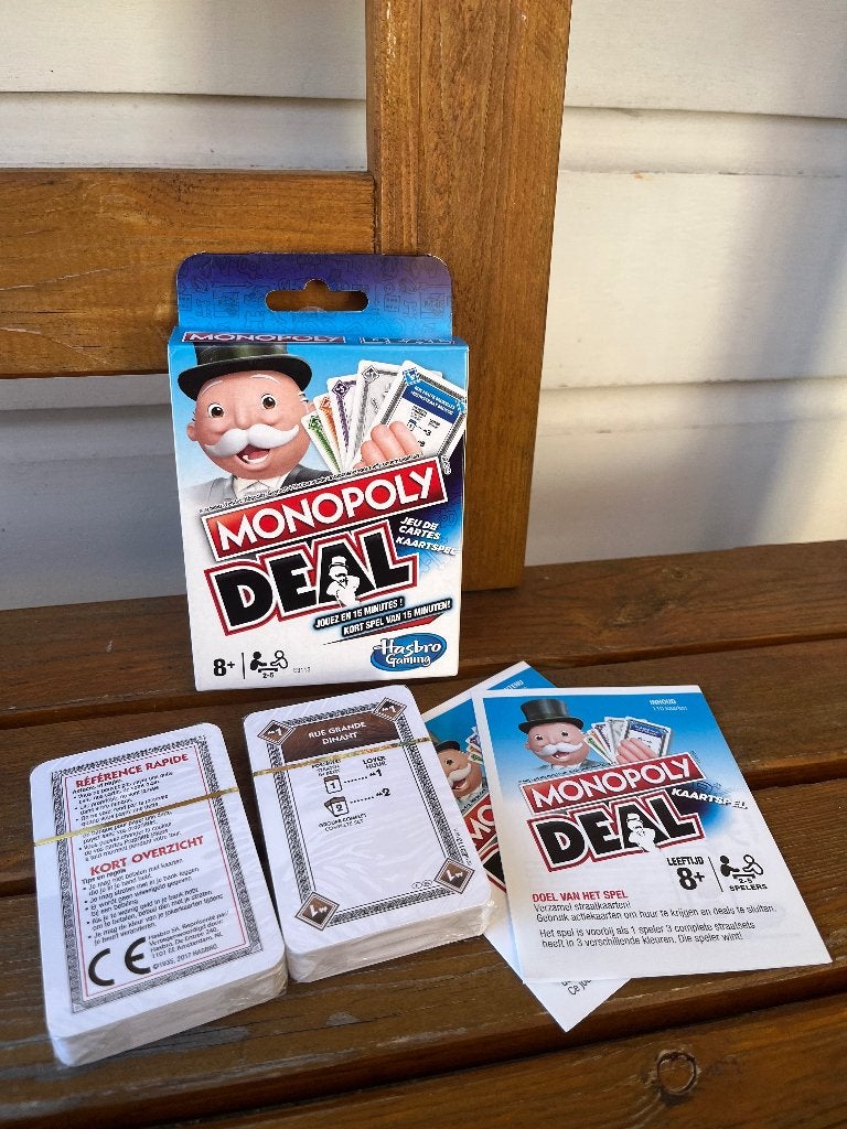 Monopoly deal hasbro kaartspel NIEUW, Hobby en Vrije tijd, Gezelschapsspellen | Kaartspellen, Ophalen of Verzenden