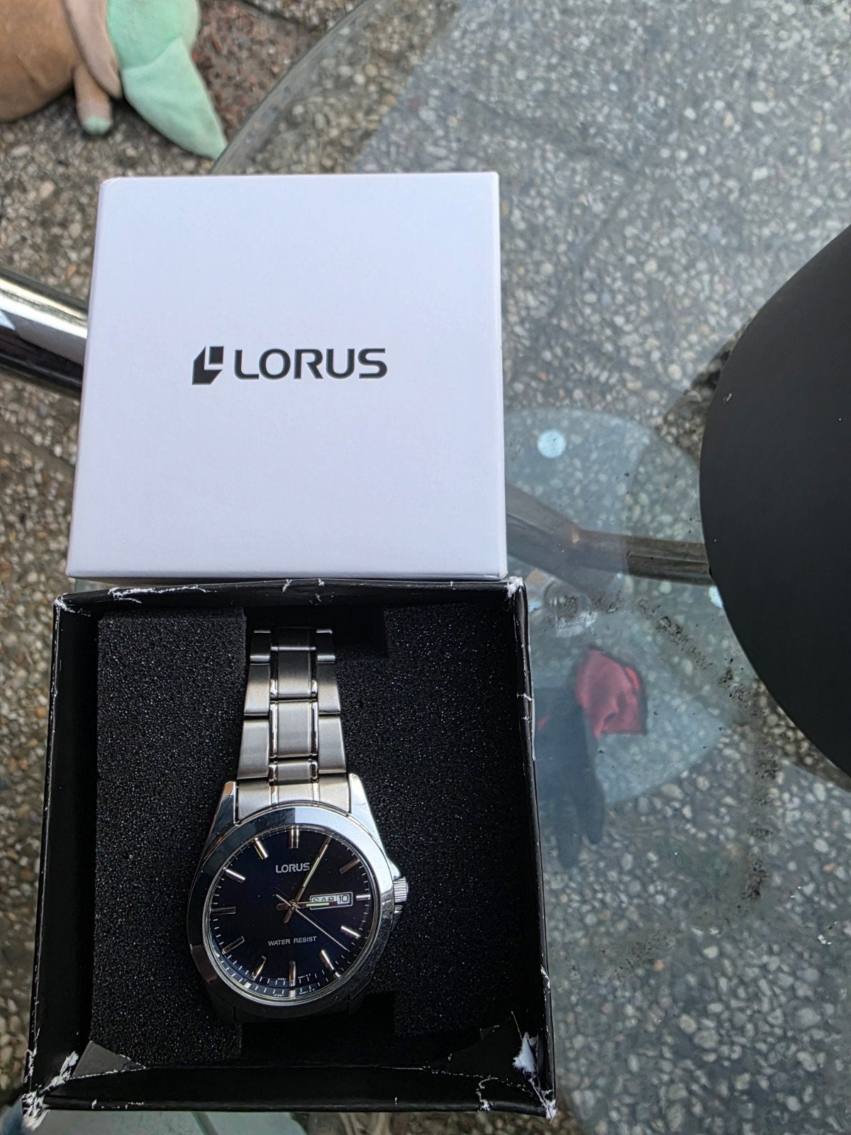 Lorus Herenhorloge - Zilverkleurig   Wijzerpla, Sieraden, Tassen en Uiterlijk, Horloges | Heren, Overige merken, Staal, Staal