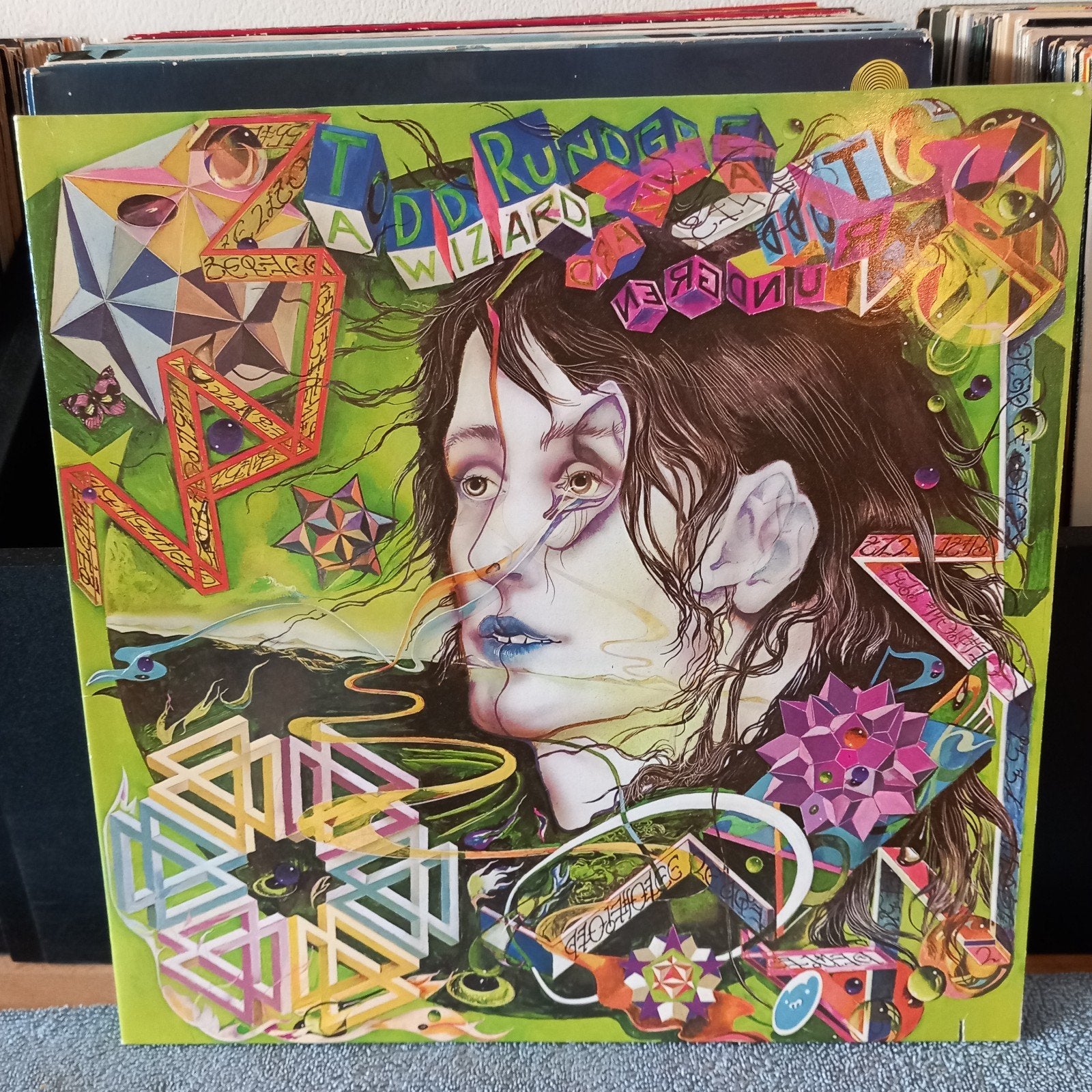 lp todd rundgren a wizzard a treu star  ger 1979, Ophalen of Verzenden, Zo goed als nieuw, 12 inch, Poprock
