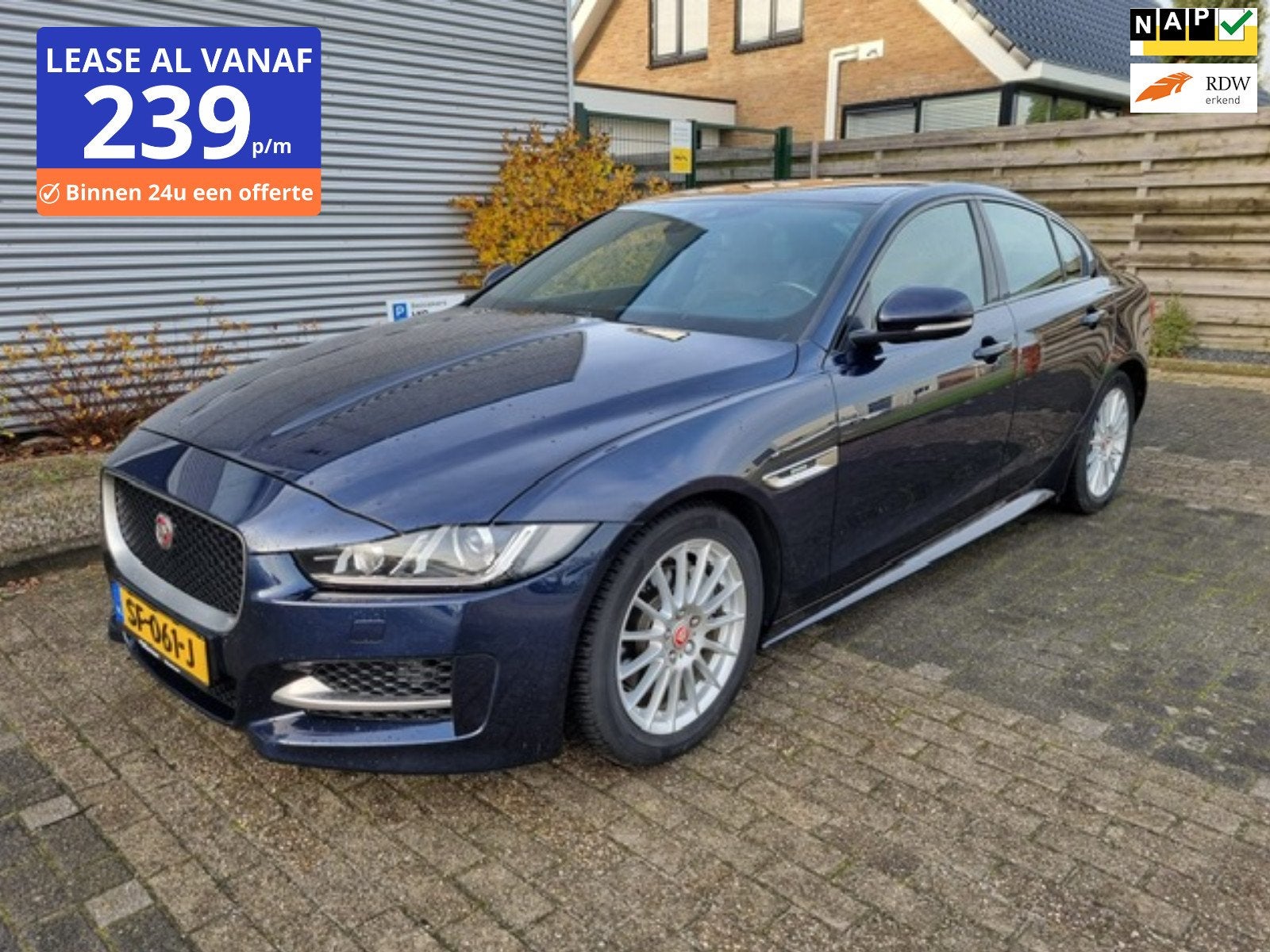 Jaguar XE 2.0 D R-Sport automaat Sedan Bj:2018 NAP!, Auto's, Automaat, Achterwielaandrijving, Euro 6, 4 cilinders