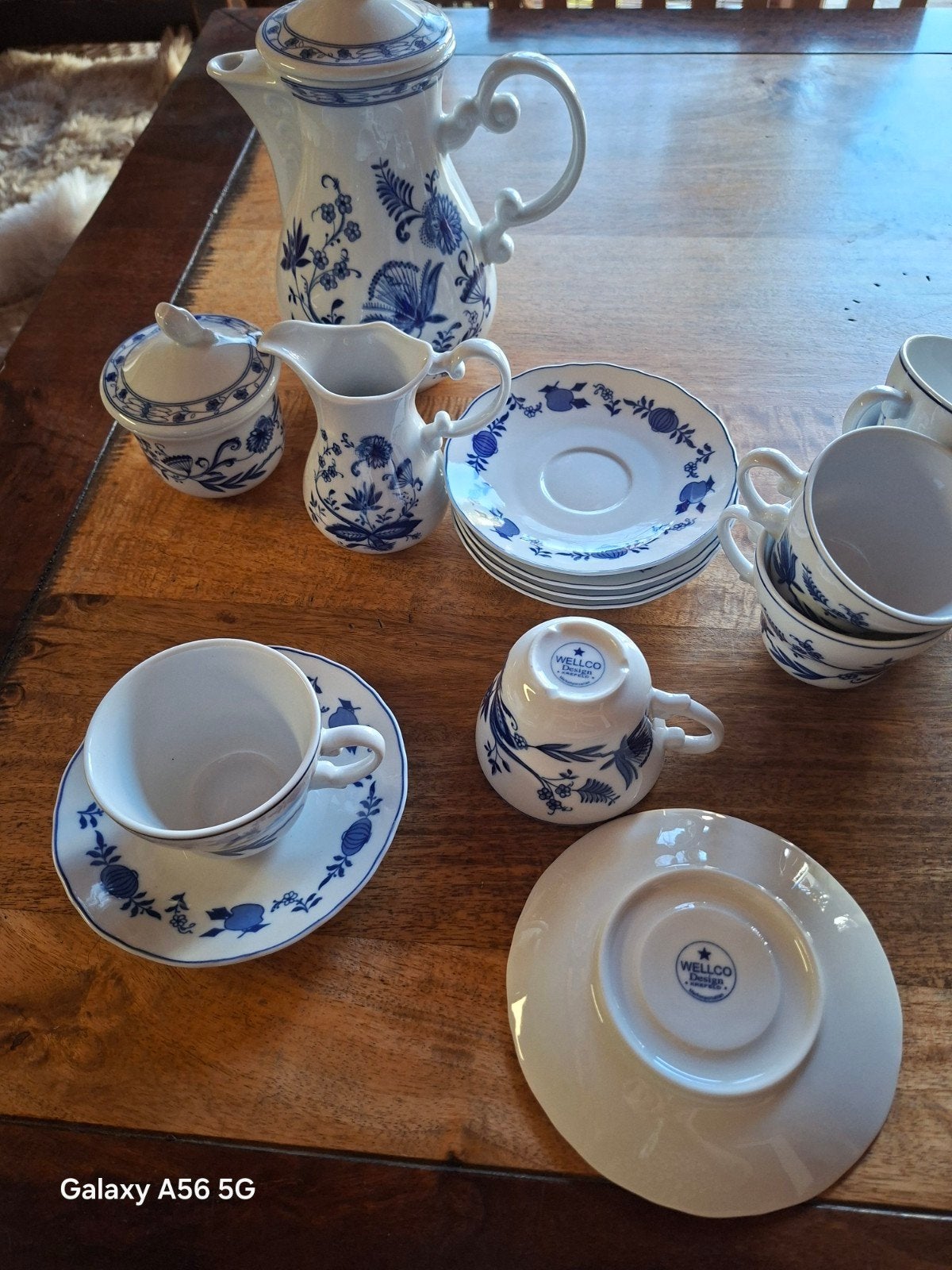 Wellco Design Krefeld Koffieservies - 6 persoons, Huis en Inrichting, Ophalen, Gebruikt, Overige merken, Klassiek