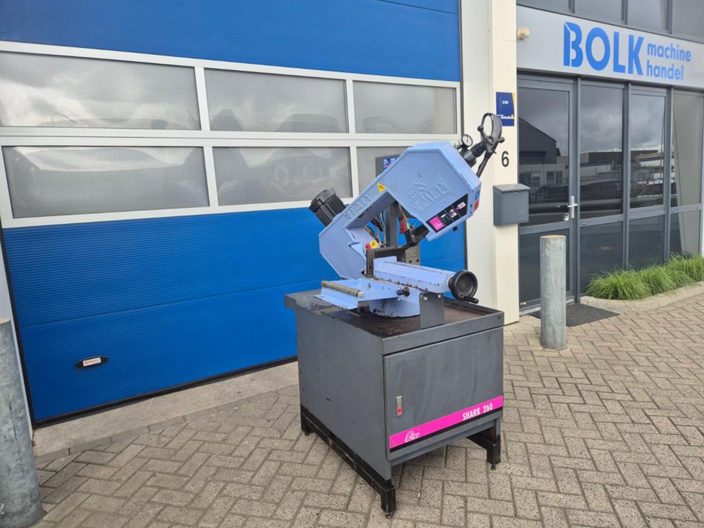 MEP SHARK 260 CCS Lintzaagmachine Compleet in nette staat!!, Doe-het-zelf en Verbouw, Gereedschap | Zaagmachines, Ophalen, Gebruikt