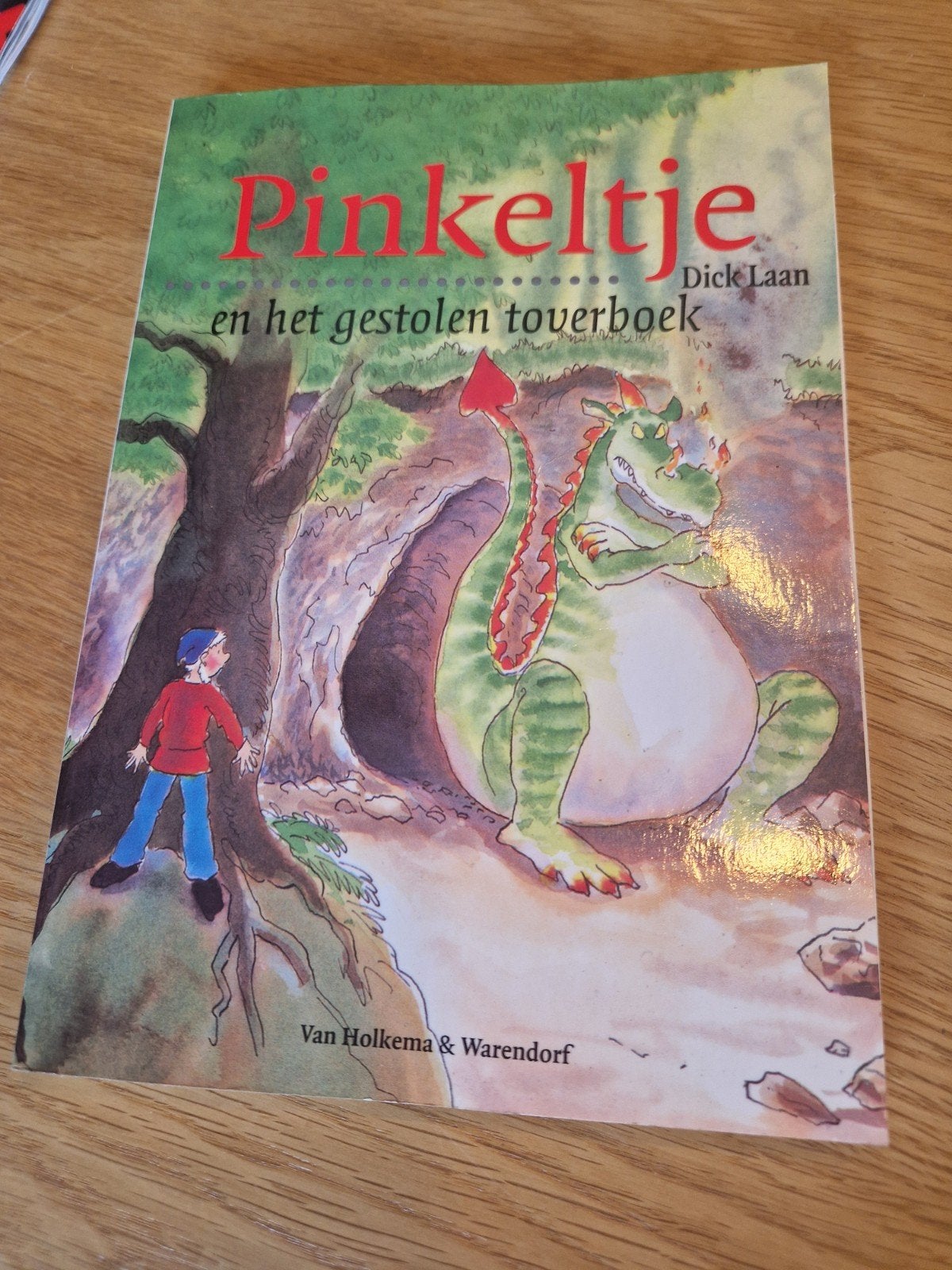 Pinkeltje en het gestolen toverboek - Dick Laan, Ophalen of Verzenden, Gelezen, Dick Laan, Sprookjes