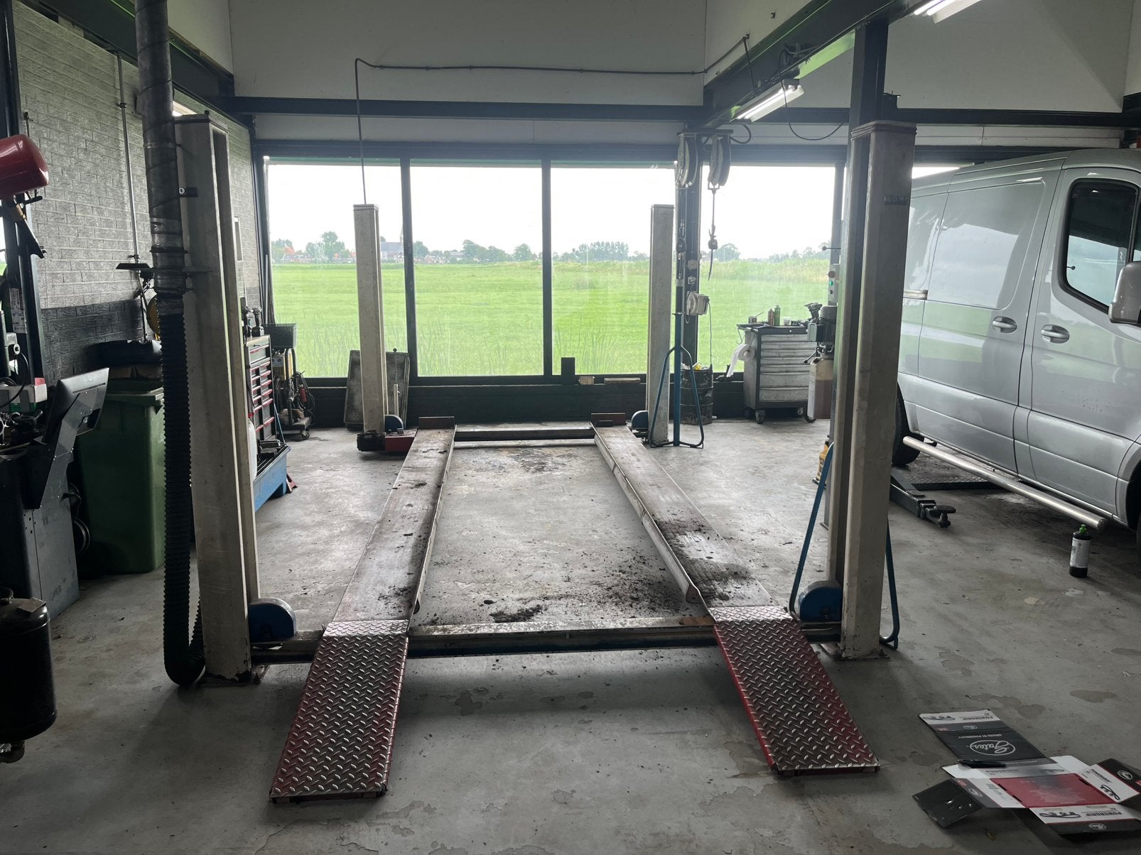 Koni 4 koloms hefbrug, Auto diversen, Autogereedschap, Ophalen, Gebruikt