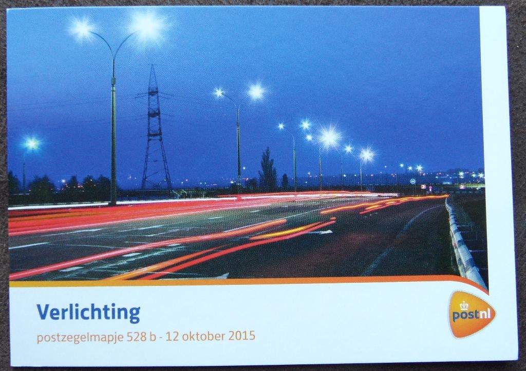 Postzegelmapje 528b - Verlichting, Ophalen of Verzenden, Postfris