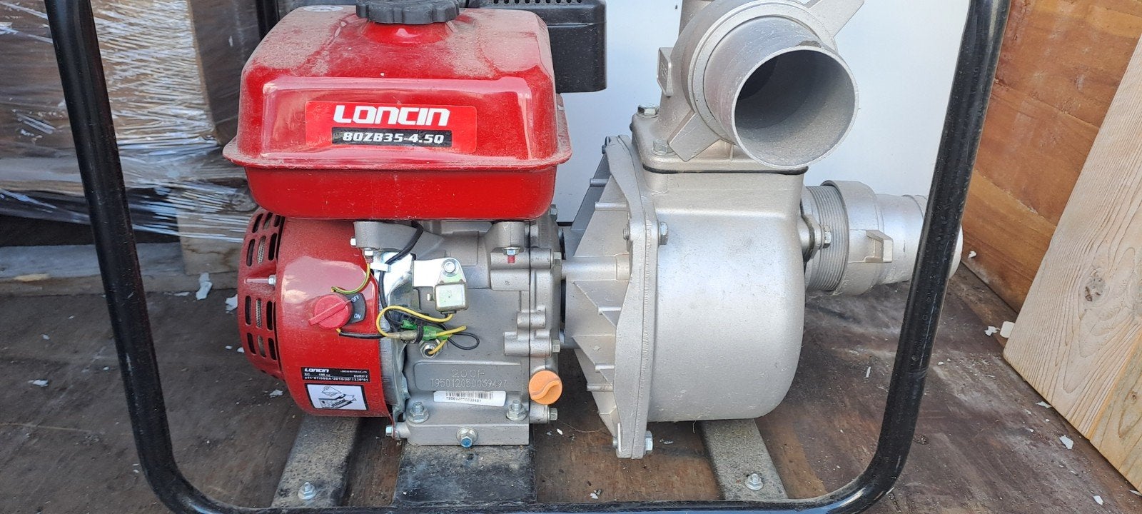 Nieuwe Loncin Waterpomp LC80ZB35-4.5Q - Zo goed als nieuw, Ophalen, Zo goed als nieuw, Elektrisch, Beregeningspomp