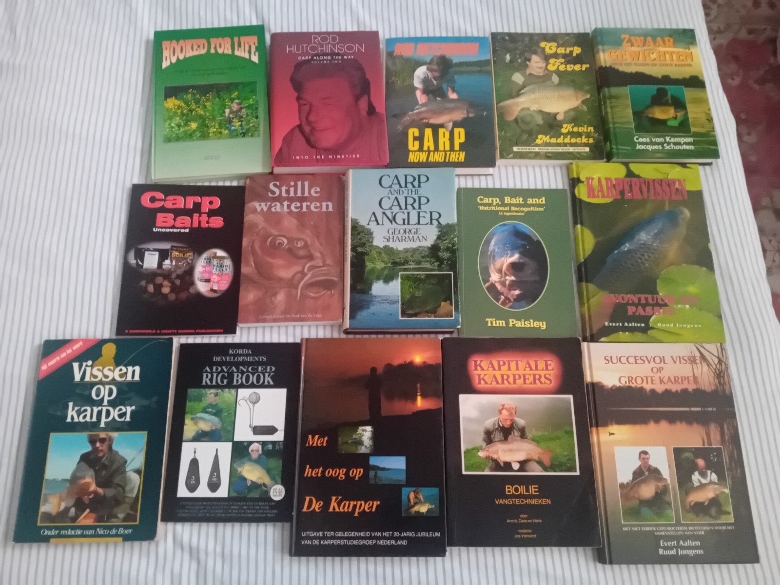 Karperboeken te koop aangeboden, Watersport en Boten, Ophalen of Verzenden, Overige typen