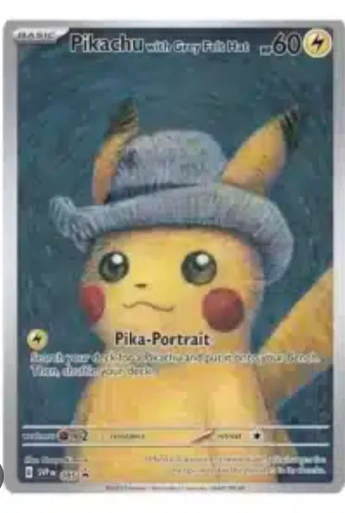 Gezocht Pikachu van Gogh, Eén persoon, Ticket of Toegangskaart