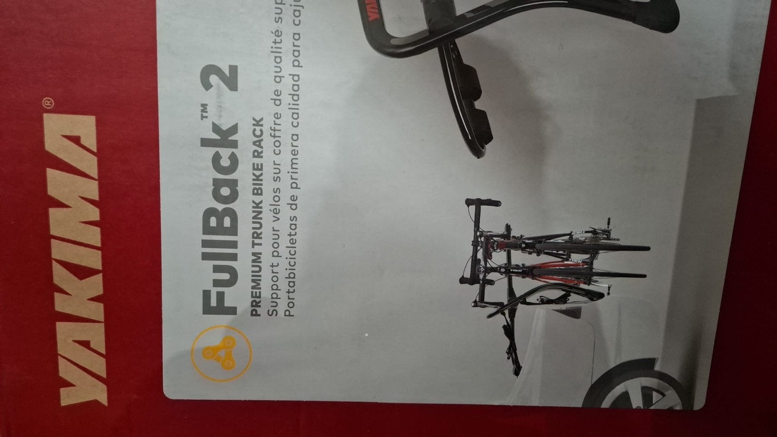 Yakima HalfBack 2 Fietsendrager - NIEUW, Ophalen of Verzenden, 2 fietsen, Nieuw, Achterklepdrager