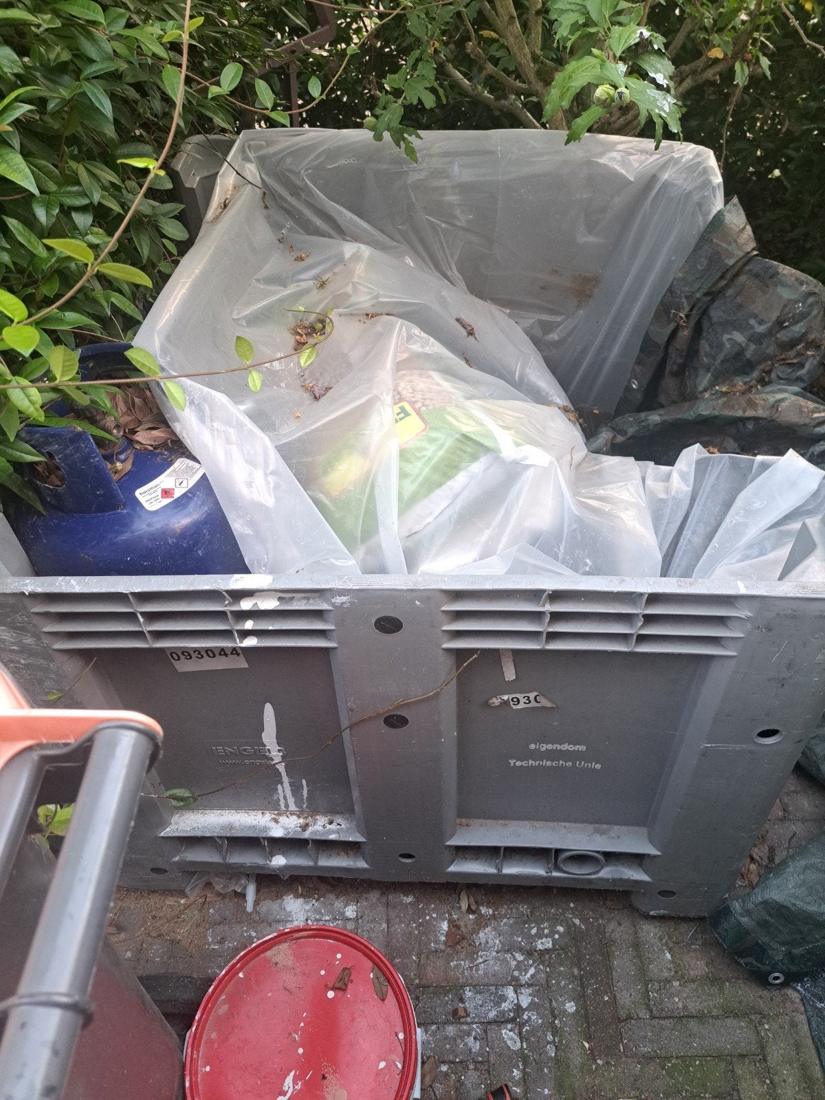 opslag kuub bak m3 stapel opslag, Doe-het-zelf en Verbouw, Kratten en Dozen, Ophalen, 60 cm of meer, 75 tot 100 cm, 50 cm of meer