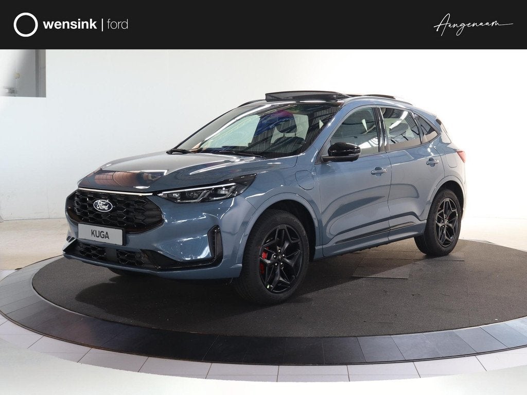 Ford Kuga 2.5 PHEV BlueCruise Edition | Panoramadak | Elektr, Auto's, Ford, 14 kWh, Euro 6, 4 cilinders, Blauw