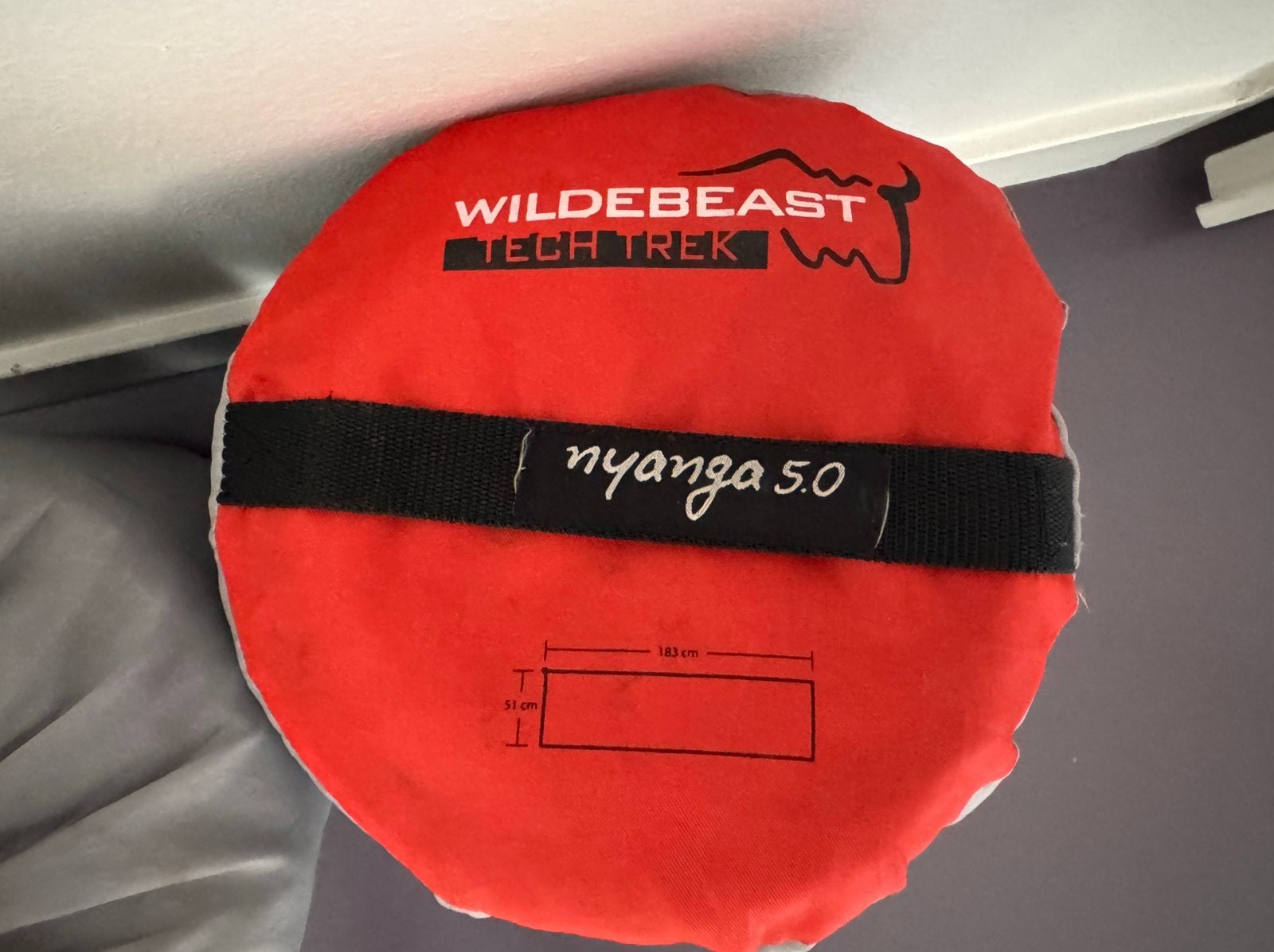 2x Slaapmatje 183x51x5cm ideaal voor kinderen, Ophalen of Verzenden, Gebruikt, 1-persoons