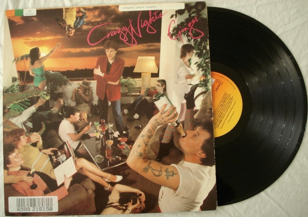 Ginger - Crazy nights, LP, Gebruikt, Overige genres, Ophalen of Verzenden