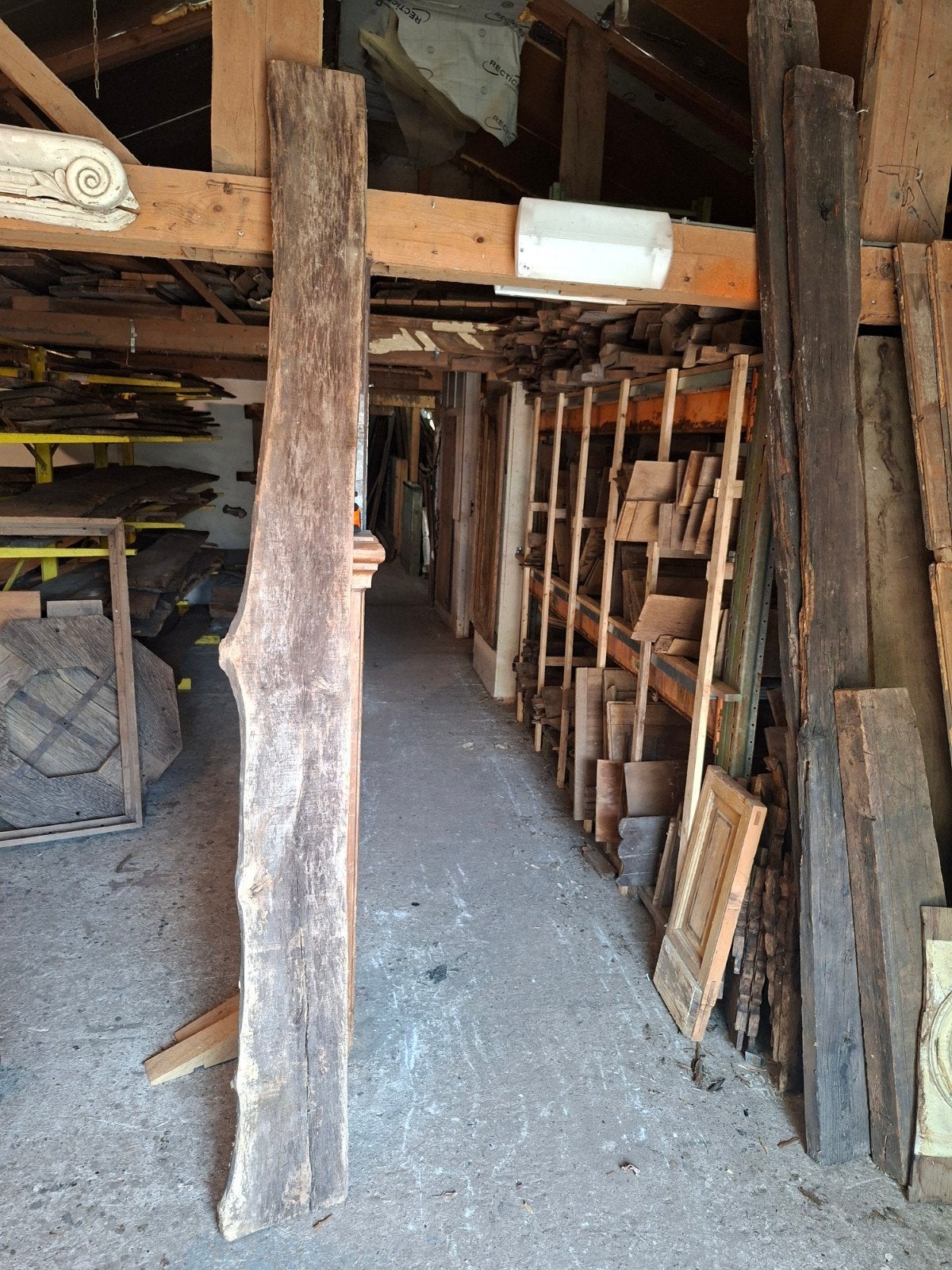 Diverse eiken planken etc, Ophalen