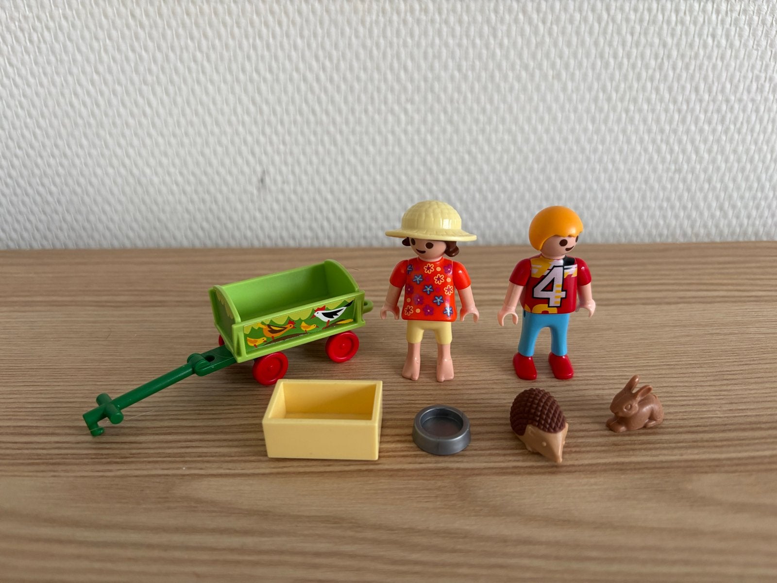 Playmobil set bosdieren met kinderen., Kinderen en Baby's, Ophalen of Verzenden, Gebruikt