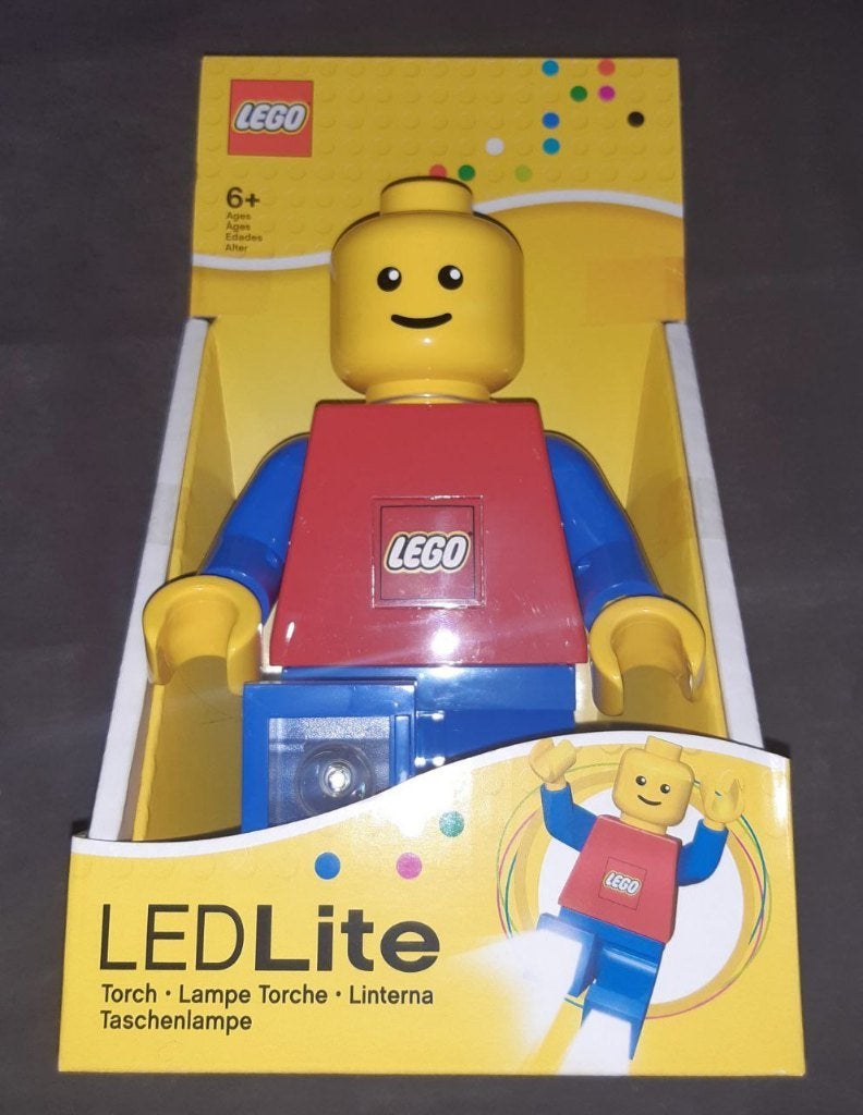 Lego LGLTO1BT torch zaklamp figuur 20 cm hoog, Overige thema's, Verzenden, Nieuw, Complete set