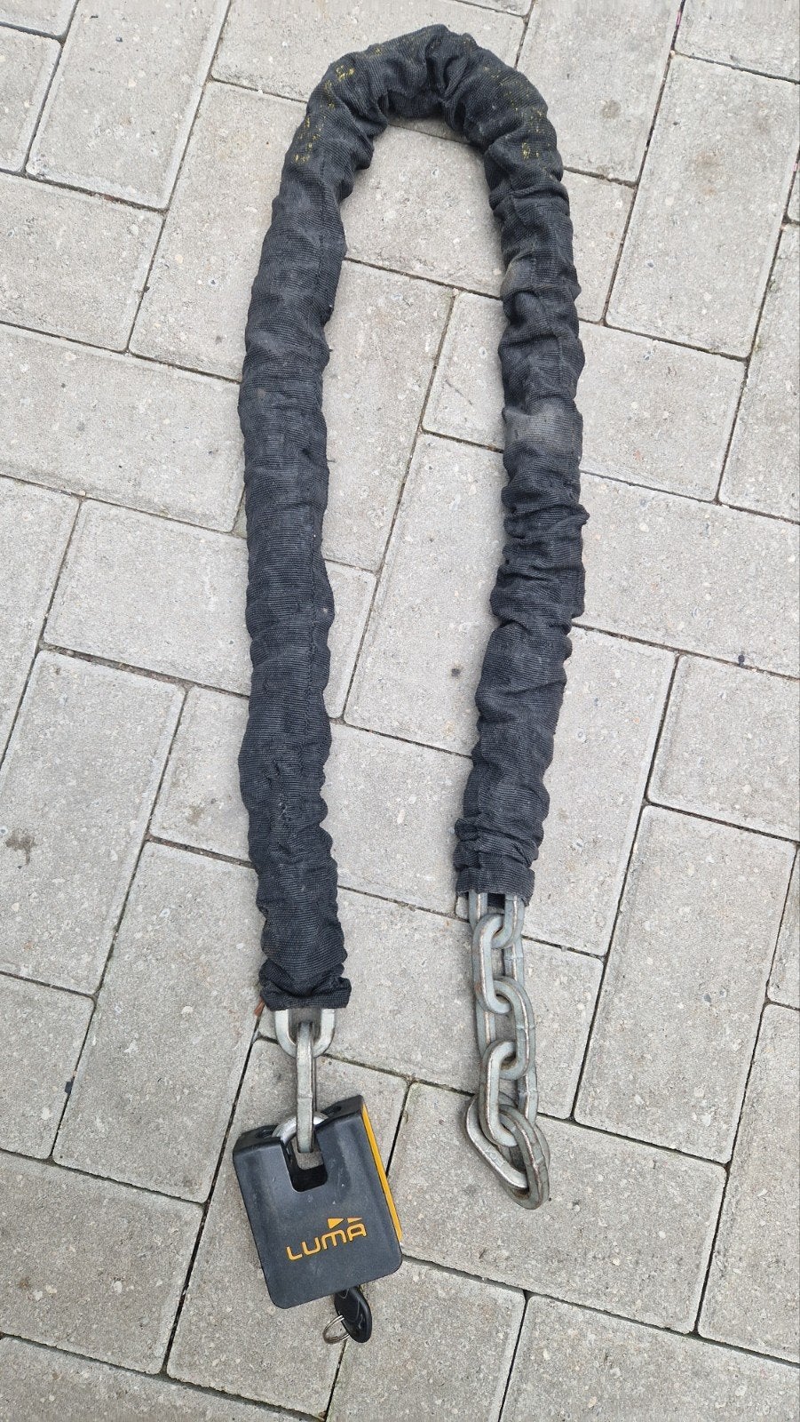 Luma Kettingslot met Beugelslot, Ophalen of Verzenden
