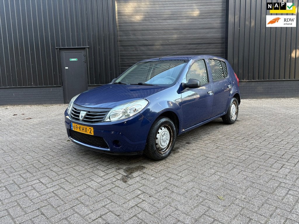 Dacia Sandero 1.2 INRULKOOPJE MEENEEMPRIJS, Auto's, Dacia, Bedrijf, Te koop, Sandero, ABS, Airbags, Metallic lak, Startonderbreker