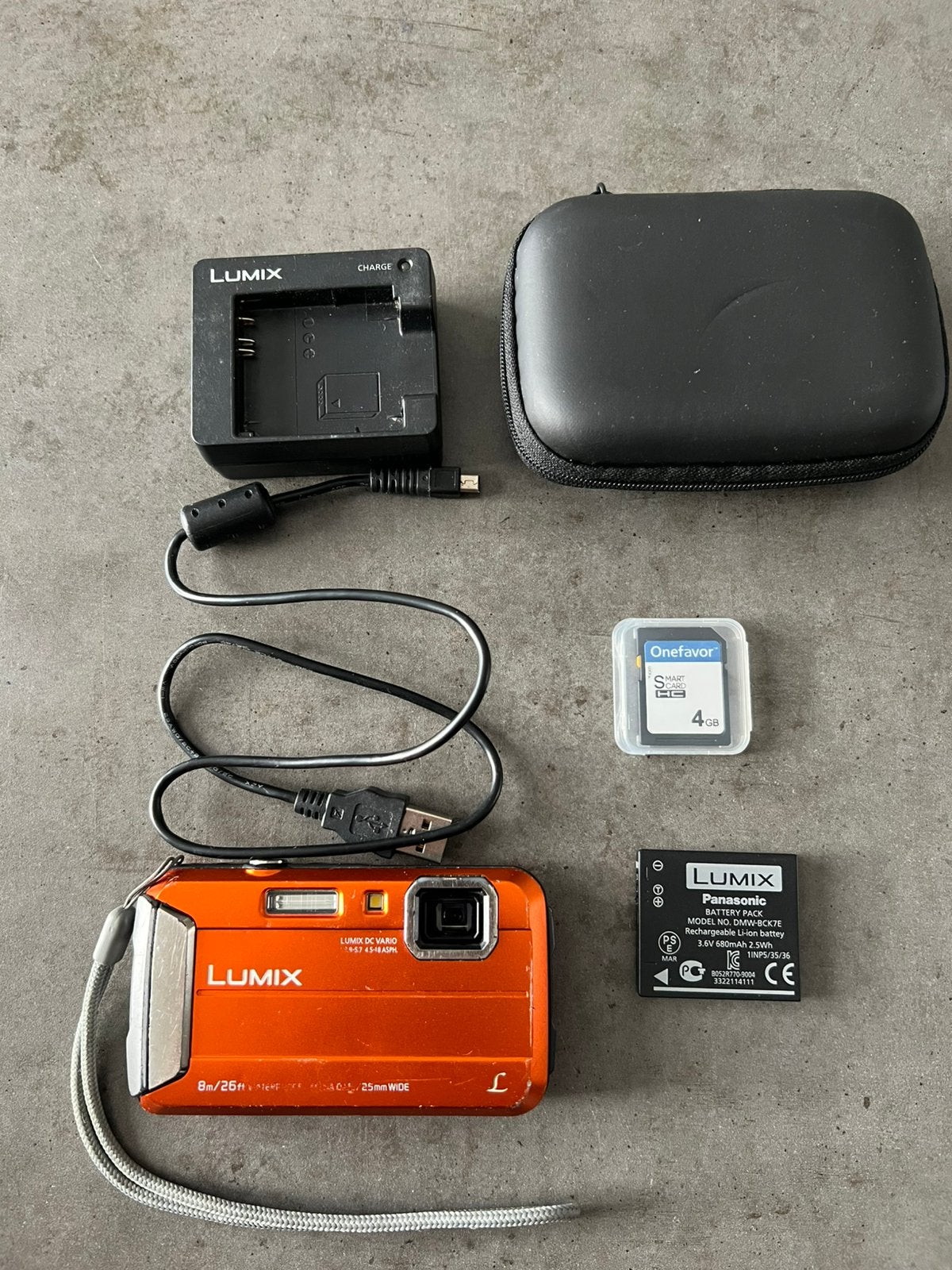 Panasonic Lumix DMC-FT30 digitale camera, Gebruikt, Panasonic, Accu, 16 megapixels