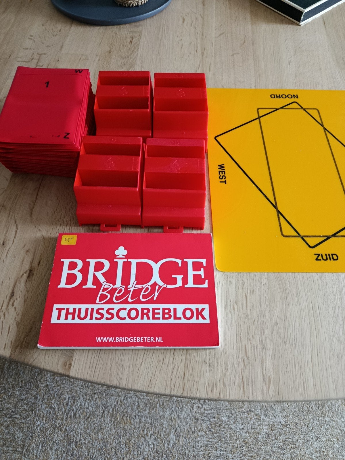 COMPLEET BRIDGESPEL, Drie of vier spelers, Ophalen, Zo goed als nieuw