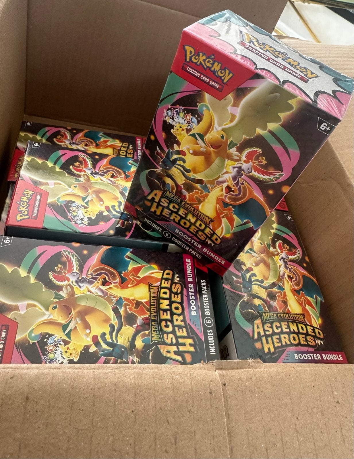 Ascended Heroes Booster Bundel, Ophalen of Verzenden, Nieuw, Boosterbox
