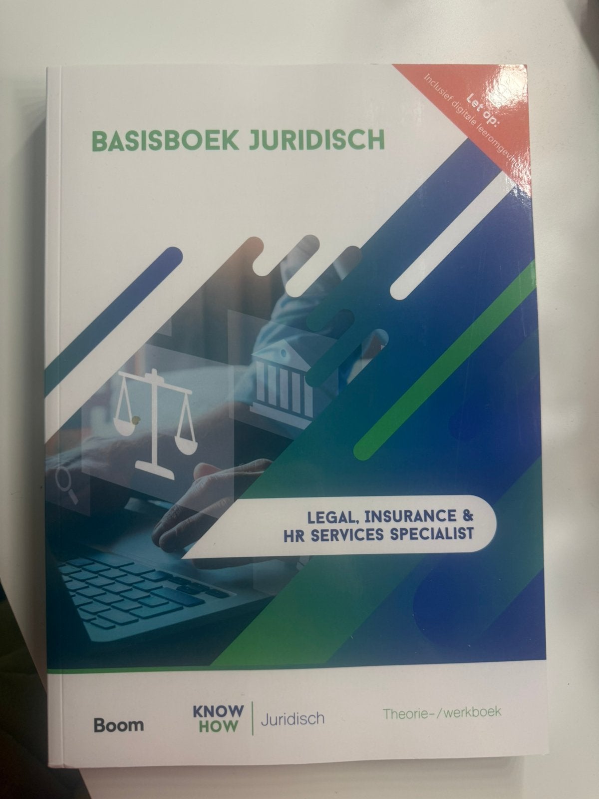 Basisboek juridisch nieuw!, Boeken, Ophalen of Verzenden, Nieuw