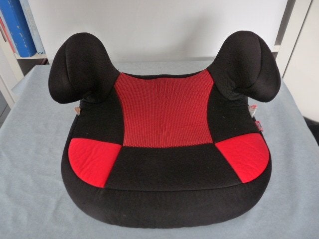 Rood zwarte stoelverhoger gewicht 15-36 kg, Kinderen en Baby's, Overige merken, 15 t/m 36 kg, Ophalen of Verzenden, Gebruikt
