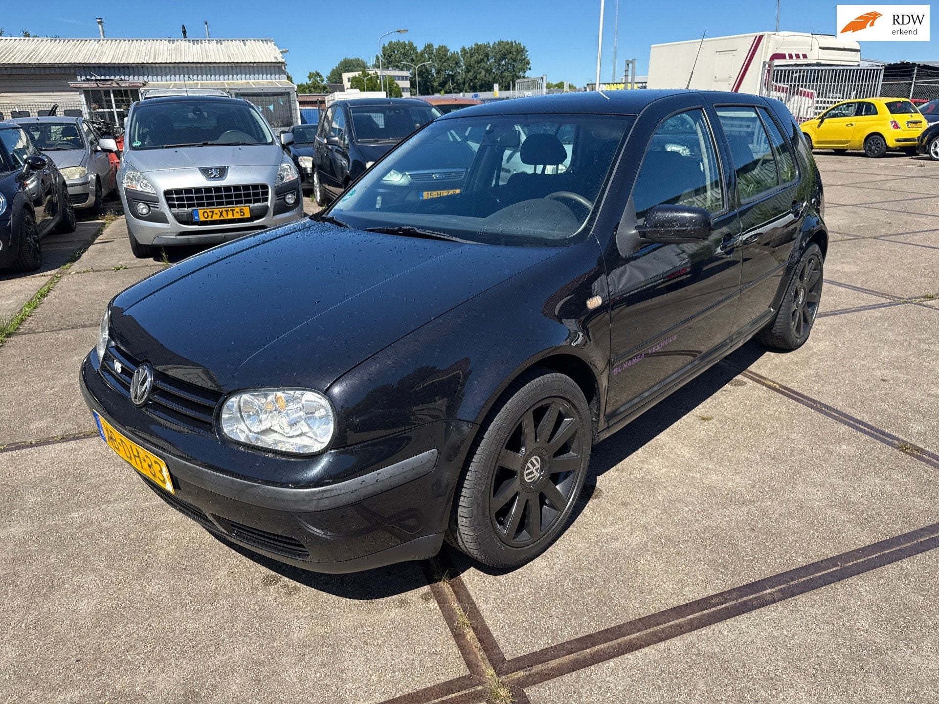 Volkswagen Golf 2.3 V5 Highline [Inruil mogelijk], Auto's, Gebruikt, 150 pk, Zwart, Bedrijf