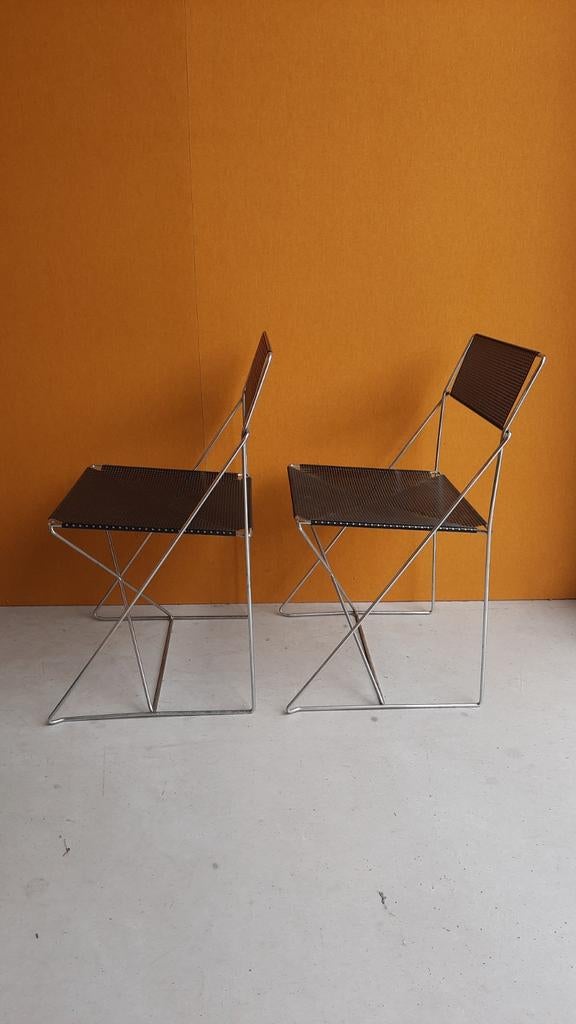 2 Vintage Design Stoelen - Niels Jørgen Haugesen, Ophalen of Verzenden